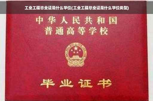 工业工程毕业证是什么学位(工业工程毕业证是什么学位类型)