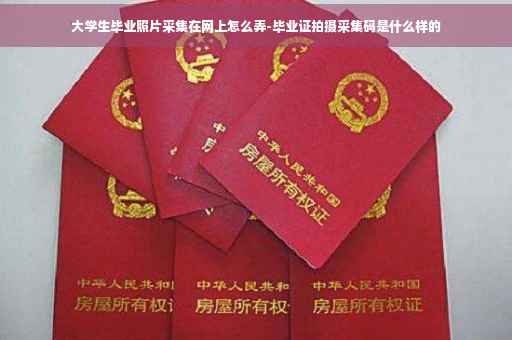 大学生毕业照片采集在网上怎么弄-毕业证拍摄采集码是什么样的