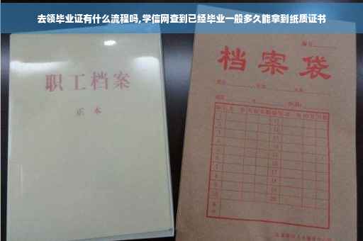 去领毕业证有什么流程吗,学信网查到已经毕业一般多久能拿到纸质证书