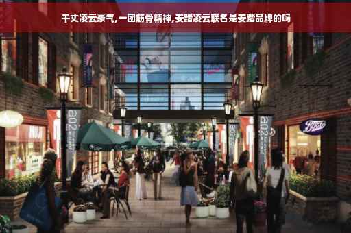 千丈凌云豪气,一团筋骨精神,安踏凌云联名是安踏品牌的吗