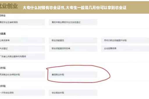 大专什么时候有毕业证书,大专生一般是几月份可以拿到毕业证