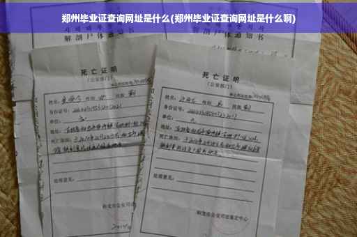 郑州毕业证查询网址是什么(郑州毕业证查询网址是什么啊)
