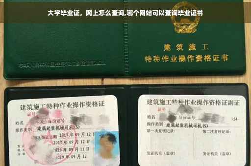 大学毕业证，网上怎么查询,哪个网站可以查询毕业证书