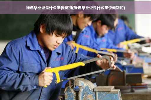 绿色毕业证是什么学位类别(绿色毕业证是什么学位类别的)