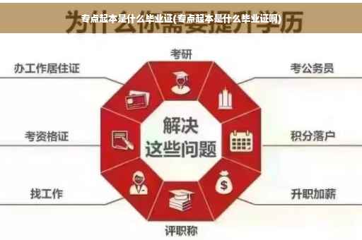 专点起本是什么毕业证(专点起本是什么毕业证啊)