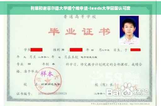 利兹和谢菲尔德大学哪个难申请-leeds大学回国认可度