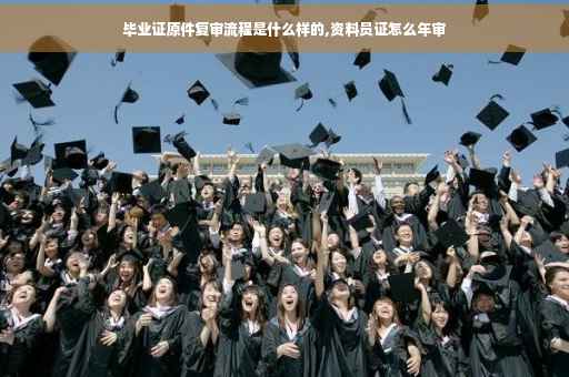 毕业证原件复审流程是什么样的,资料员证怎么年审