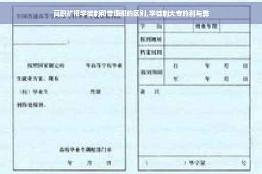 高职扩招学徒制和普通班的区别,学徒制大专的利与弊