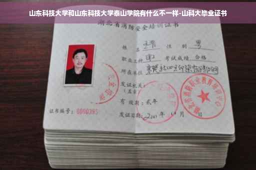 山东科技大学和山东科技大学泰山学院有什么不一样-山科大毕业证书