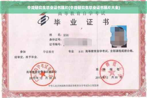 中戏研究生毕业证书图片(中戏研究生毕业证书图片大全)