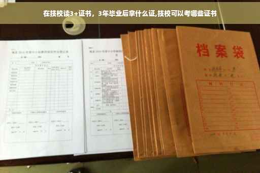 在技校读3+证书，3年毕业后拿什么证,技校可以考哪些证书