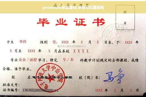 promovie怎么跟拍,手机可以跟拍吗