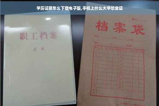 学历证明怎么下载电子版,手机上什么大学毕业证