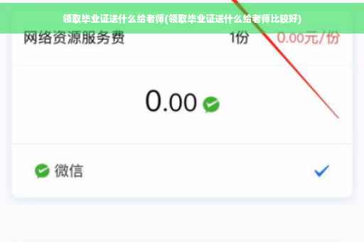 领取毕业证送什么给老师(领取毕业证送什么给老师比较好)
