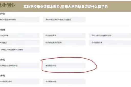 其他学校毕业证样本图片,清华大学的毕业证是什么样子的