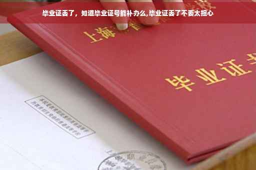 毕业证丢了，知道毕业证号能补办么,毕业证丢了不要太担心