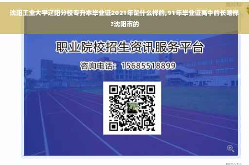 沈阳工业大学辽阳分校专升本毕业证2021年是什么样的,91年毕业证高中的长啥样?沈阳市的