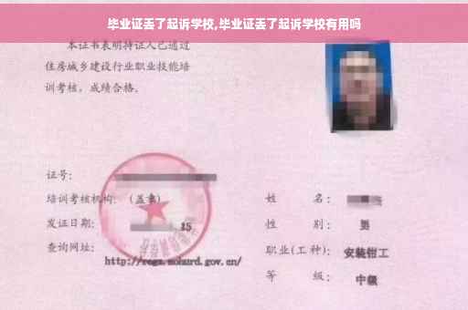 毕业证丢了起诉学校,毕业证丢了起诉学校有用吗