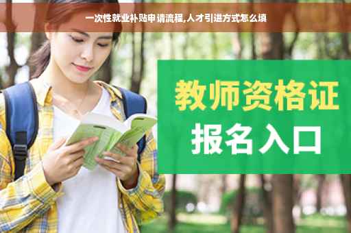 一次性就业补贴申请流程,人才引进方式怎么填