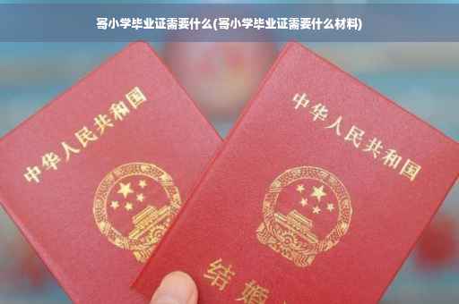 寄小学毕业证需要什么(寄小学毕业证需要什么材料) 寄小学毕业证需要什么(寄小学毕业证需要什么材料)