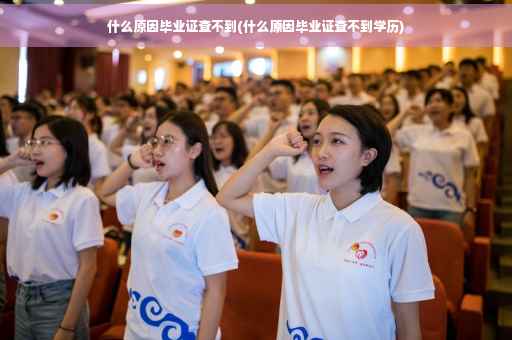 什么原因毕业证查不到(什么原因毕业证查不到学历)