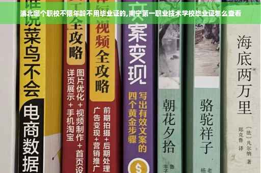浦北哪个职校不限年龄不用毕业证的,南宁第一职业技术学校毕业证怎么查看