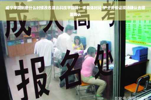 咸宁学院到底什么时候改名湖北科技学院啊！求具体时间,护士资格证现场确认去哪里确认