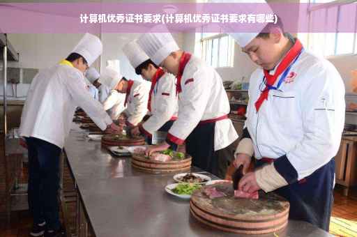 计算机优秀证书要求(计算机优秀证书要求有哪些)