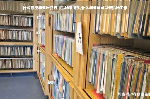 什么技校毕业后能去飞机场修飞机,什么毕业证可以去机场工作