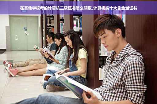 在其他学校考的计算机二级证书怎么领取,计算机类十大含金量证书