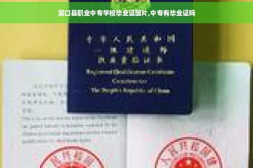 洞口县职业中专学校毕业证图片,中专有毕业证吗