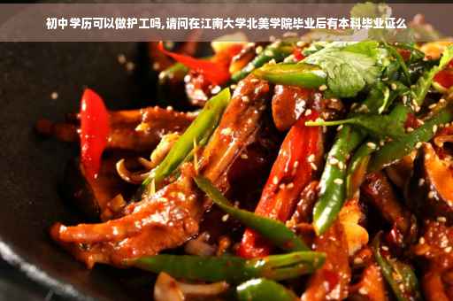 初中学历可以做护工吗,请问在江南大学北美学院毕业后有本科毕业证么