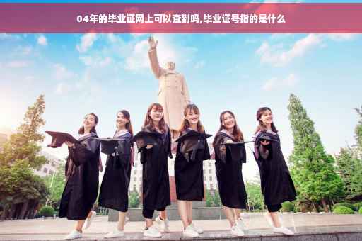 04年的毕业证网上可以查到吗,毕业证号指的是什么
