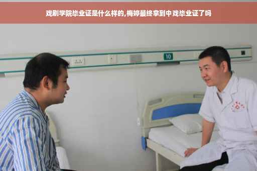 戏剧学院毕业证是什么样的,梅婷最终拿到中戏毕业证了吗