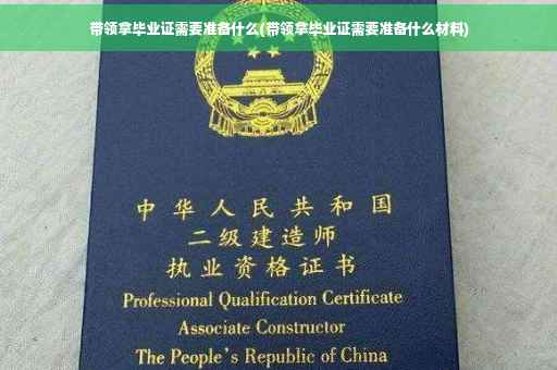 带领拿毕业证需要准备什么(带领拿毕业证需要准备什么材料)