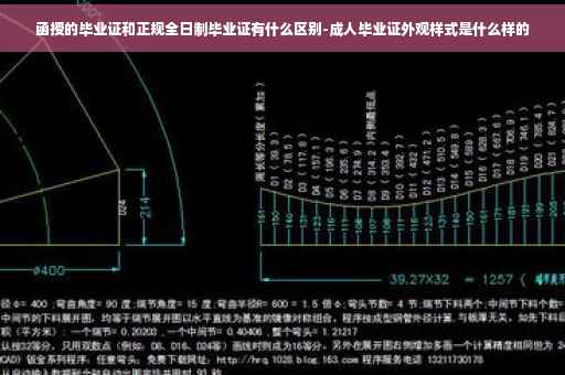 函授的毕业证和正规全日制毕业证有什么区别-成人毕业证外观样式是什么样的