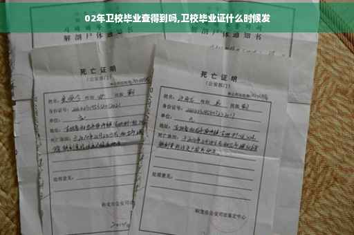02年卫校毕业查得到吗,卫校毕业证什么时候发