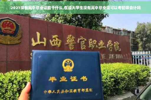 2021没有高中毕业证能干什么,在读大学生没有高中毕业证可以考初级会计吗