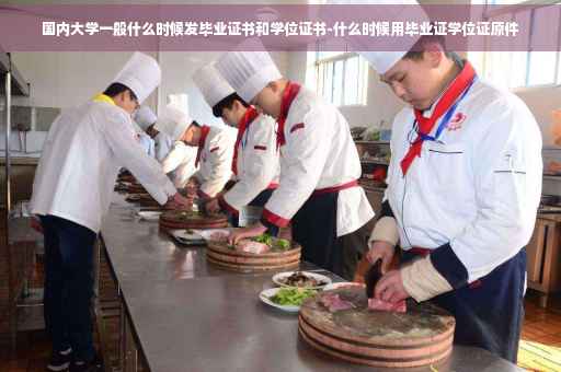国内大学一般什么时候发毕业证书和学位证书-什么时候用毕业证学位证原件
