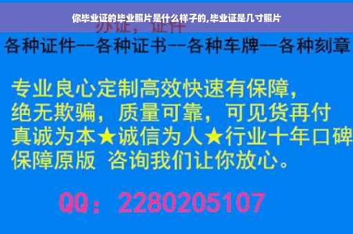 你毕业证的毕业照片是什么样子的,毕业证是几寸照片