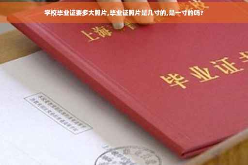 学校毕业证要多大照片,毕业证照片是几寸的,是一寸的吗?