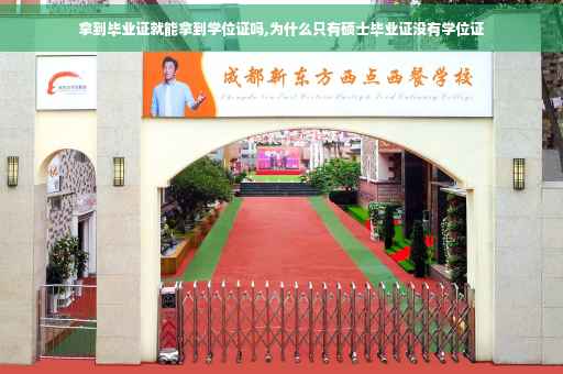 拿到毕业证就能拿到学位证吗,为什么只有硕士毕业证没有学位证