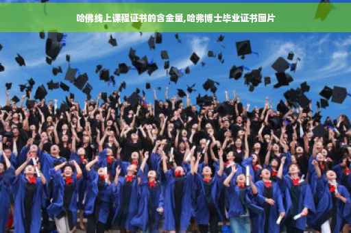 哈佛线上课程证书的含金量,哈弗博士毕业证书图片
