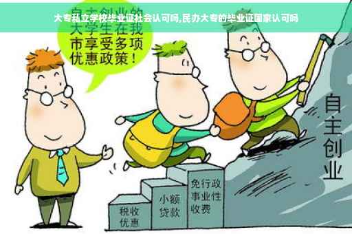 大专私立学校毕业证社会认可吗,民办大专的毕业证国家认可吗