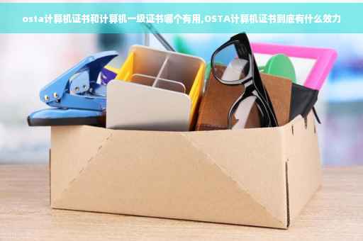 osta计算机证书和计算机一级证书哪个有用,OSTA计算机证书到底有什么效力