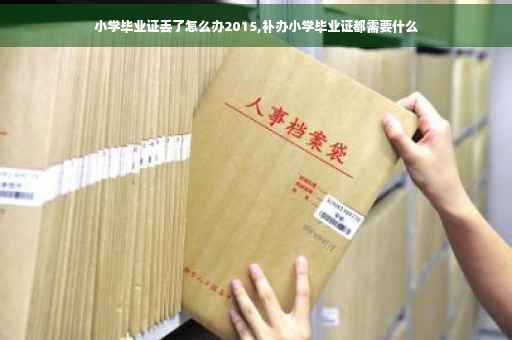 小学毕业证丢了怎么办2015,补办小学毕业证都需要什么