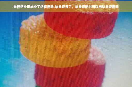 党校结业证毕业了还有用吗,毕业证丢了，毕业证明书可以当毕业证用吗