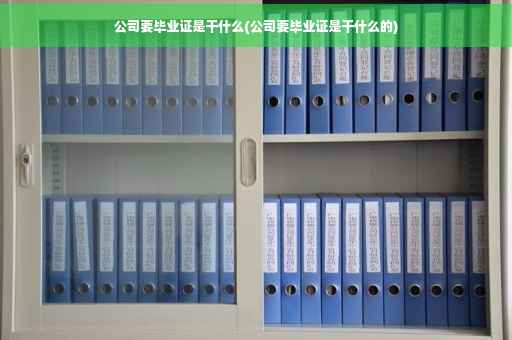 公司要毕业证是干什么(公司要毕业证是干什么的)
