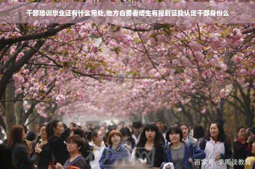 干部培训毕业证有什么用处,地方自费委培生有报到证能认定干部身份么