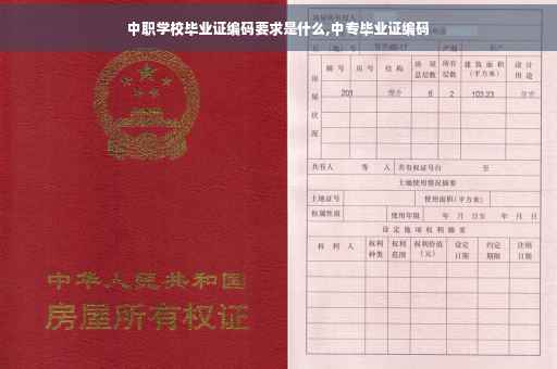 中职学校毕业证编码要求是什么,中专毕业证编码 中职学校毕业证编码要求是什么,中专毕业证编码